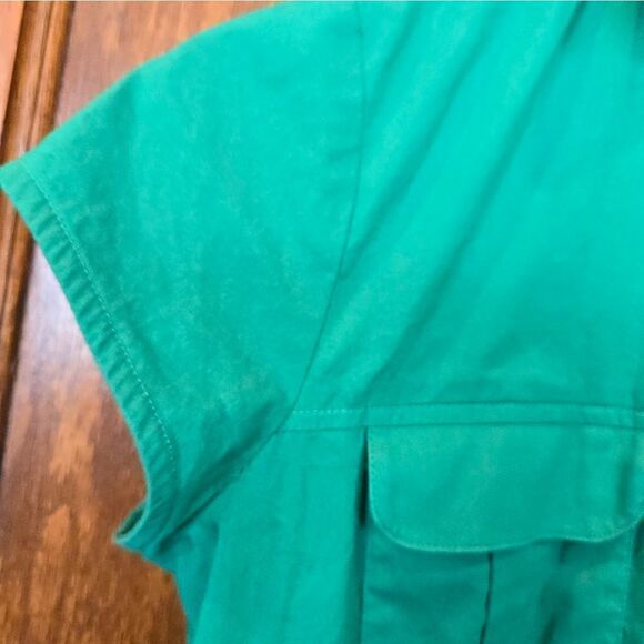 Express Essential Stretch Short Sleeve Button Down Fitted Shirt XSMALL - Picture 8 of 13